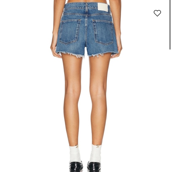 GRLFRND Charlie Low Rise Baggy Cut Off Shorts size 27 - Picture 2 of 10